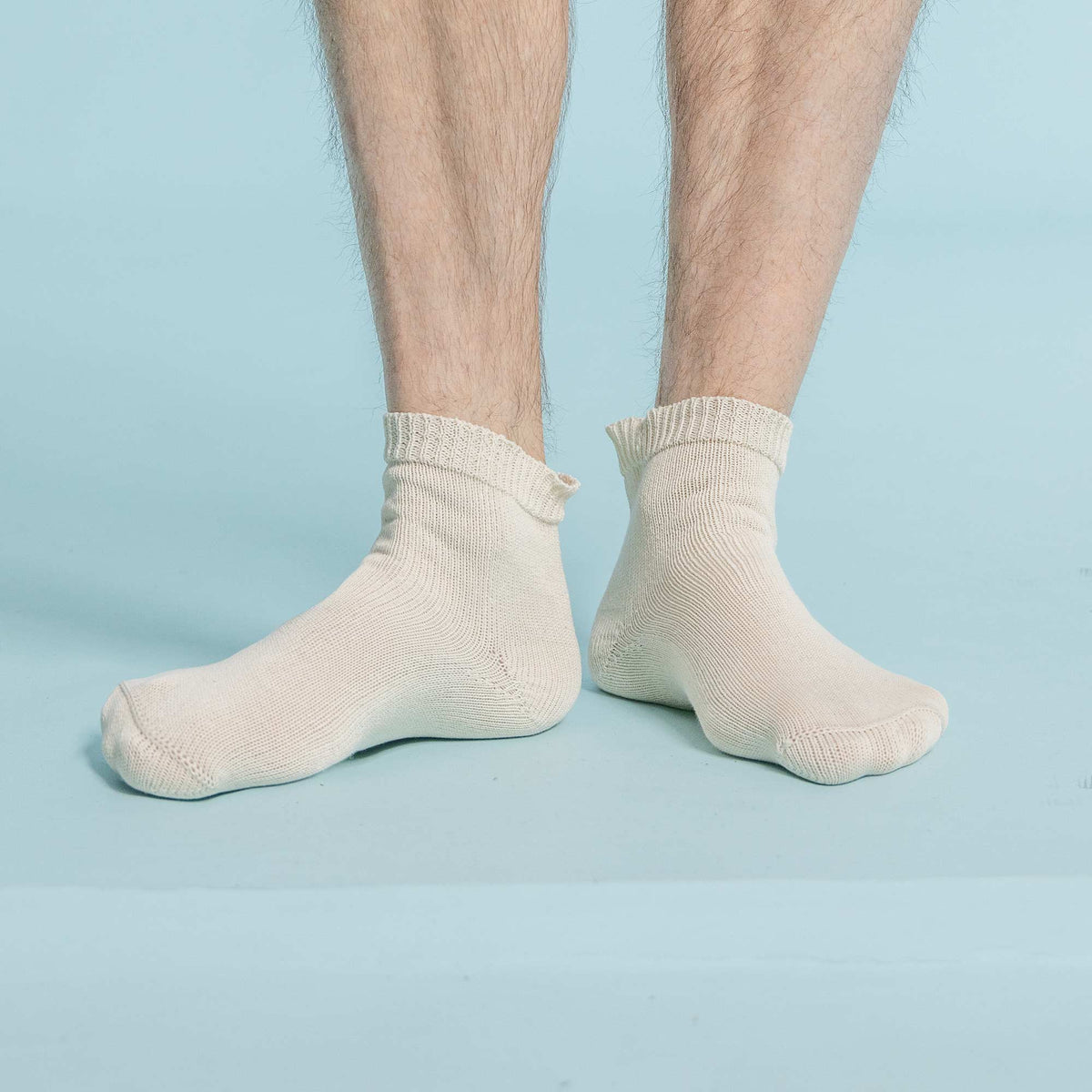 Elastic Free 100% Organic Cotton Socks (Sold in packs of two