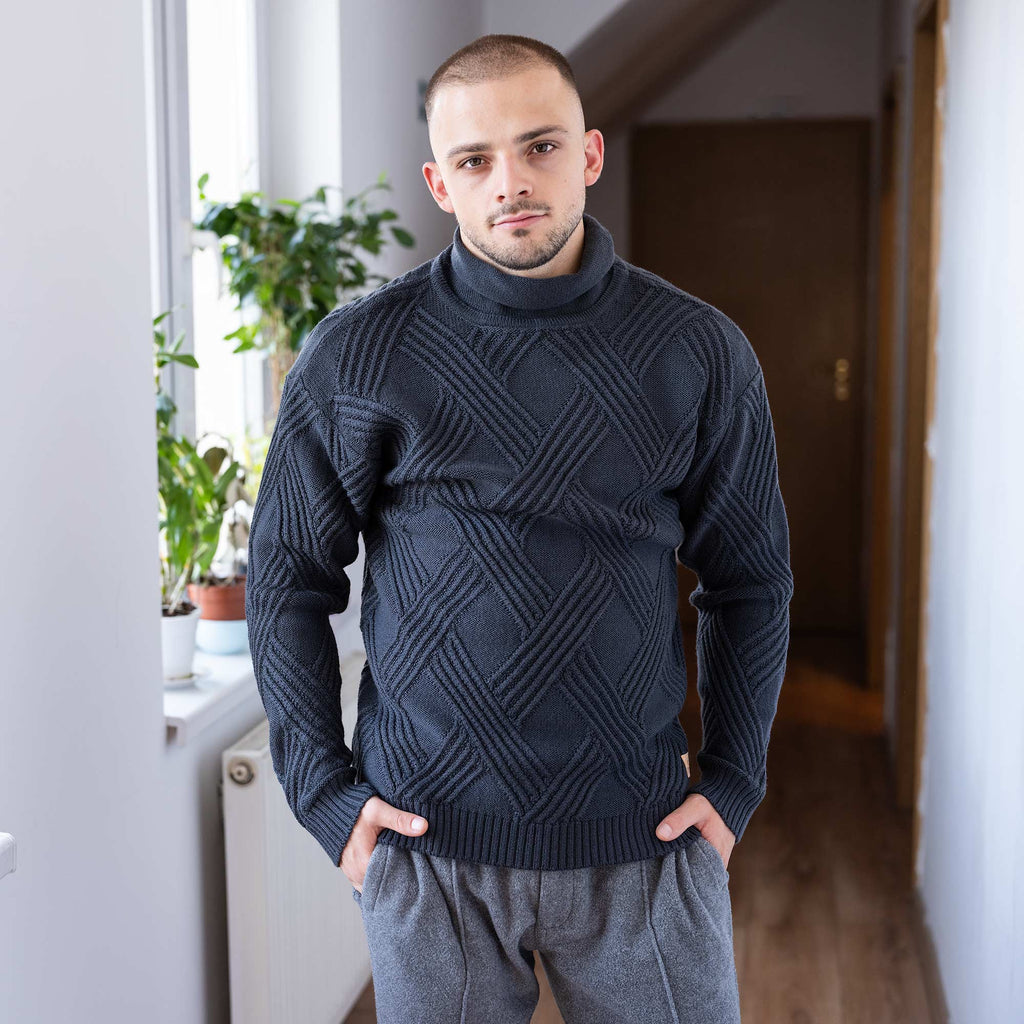 100% organic merino wool sweater
