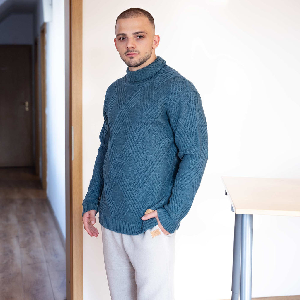 100% organic merino wool sweater