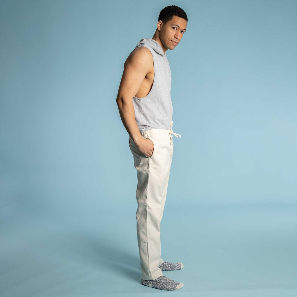 organic cotton hoodie tank