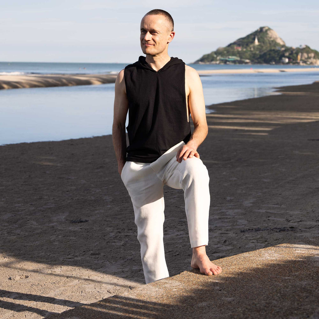 organic cotton boxer tank top