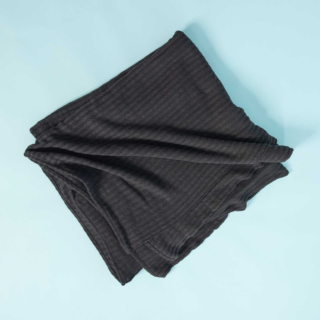 hemp knit blanket