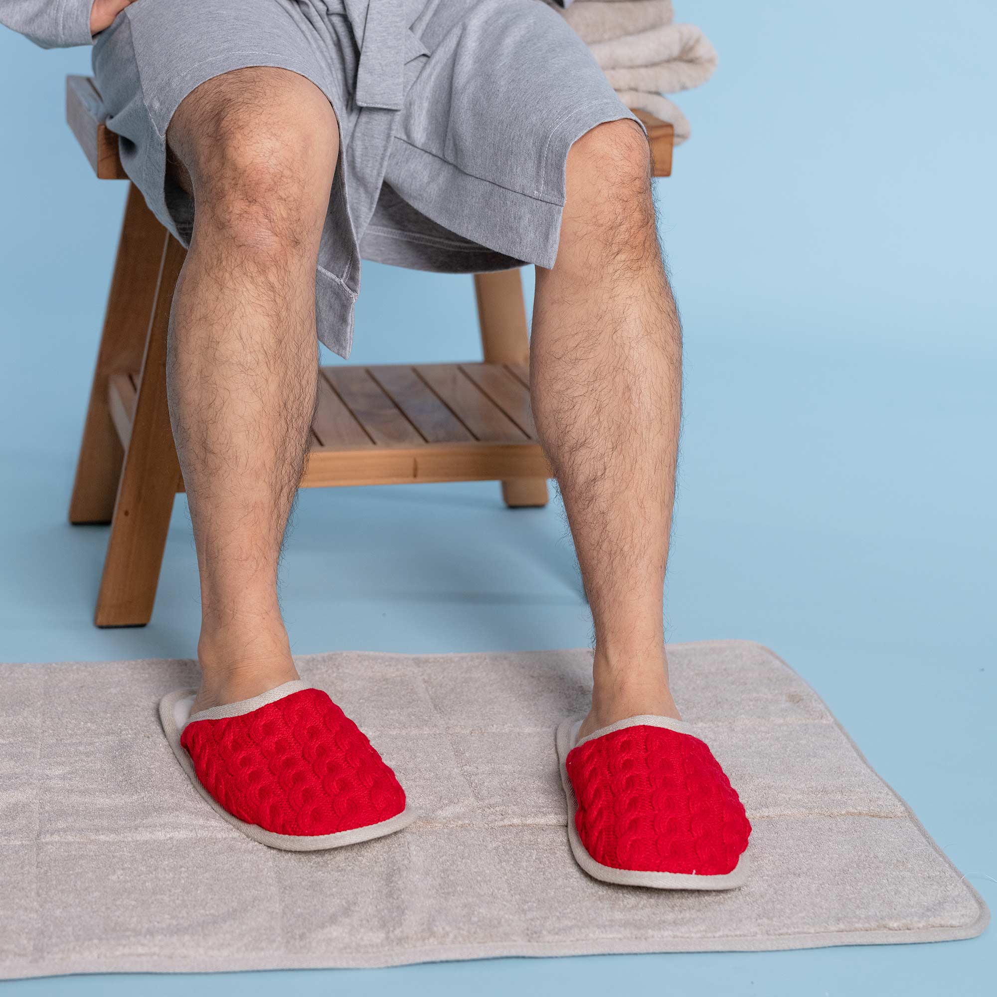 Merino wool slippers mens online