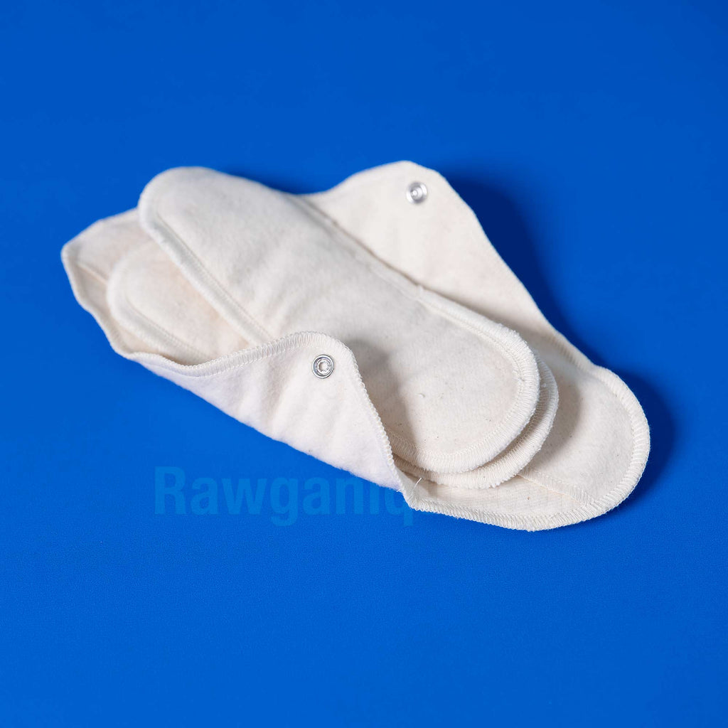 organic cotton menstrual period pads made in usa