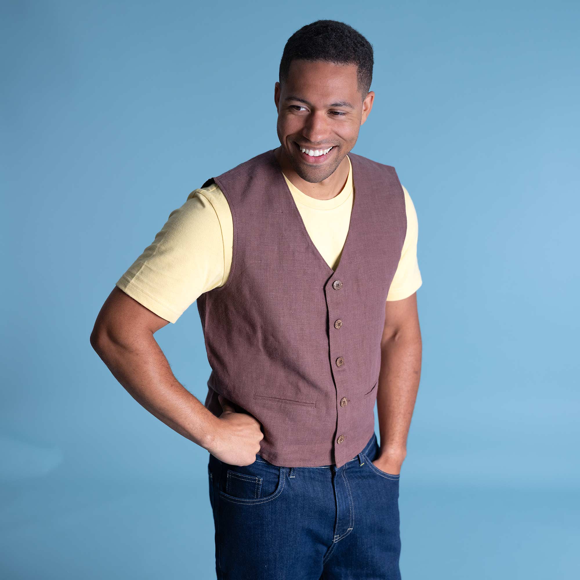 Hemp Vest from 100% Organic European Hemp – Rawganique