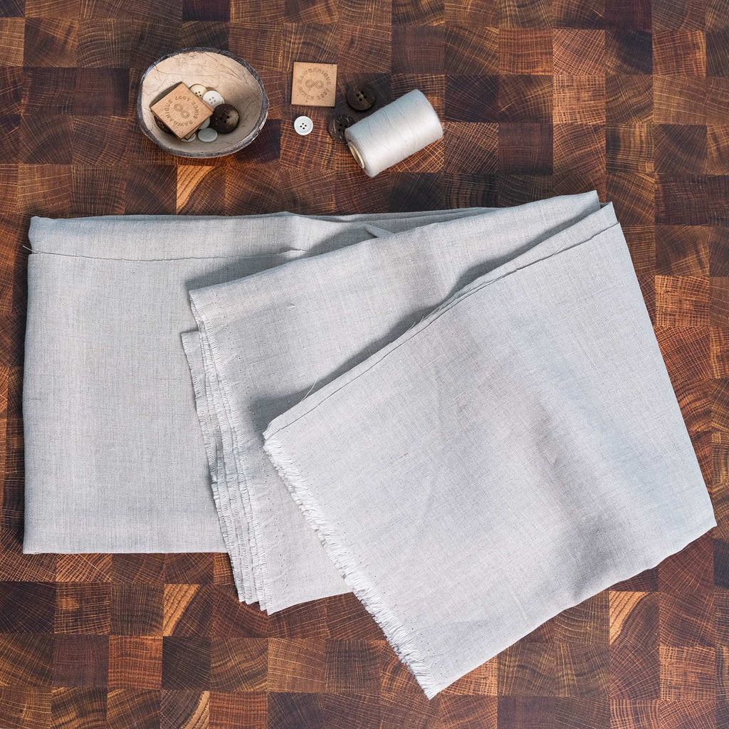 100% organic flax linen fabric