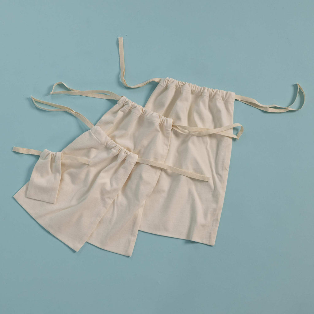 organic cotton drawstring bags