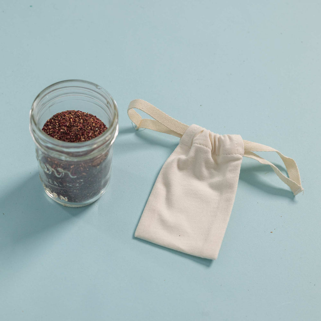 organic cotton tea bag