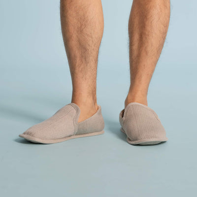 organic hemp house slippers