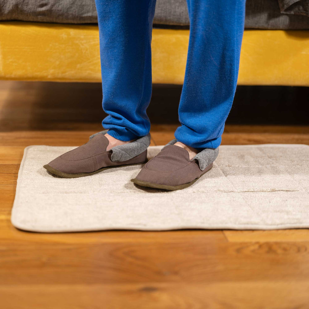 100% organic cotton slippers