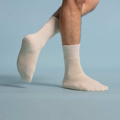 synthetic-free organic hemp socks
