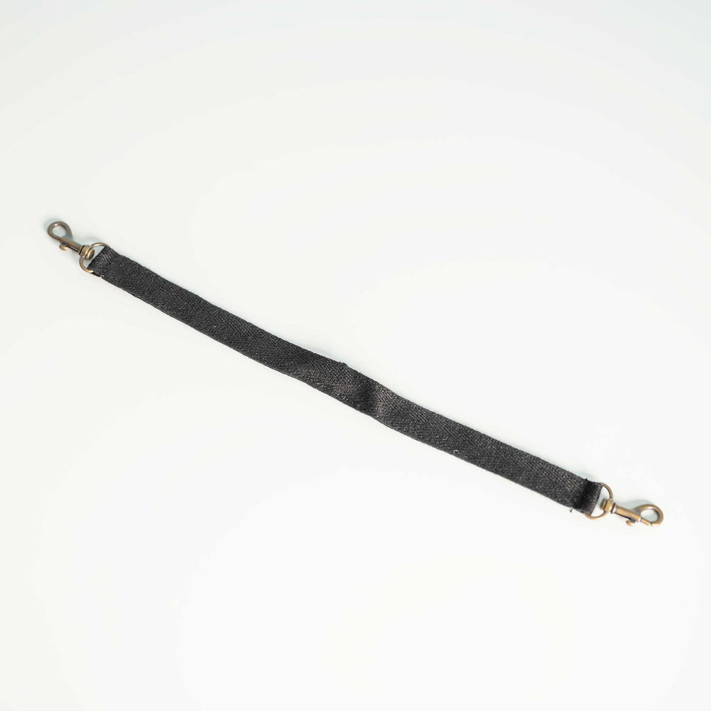 Organic Hemp Key Strap 16 inch black