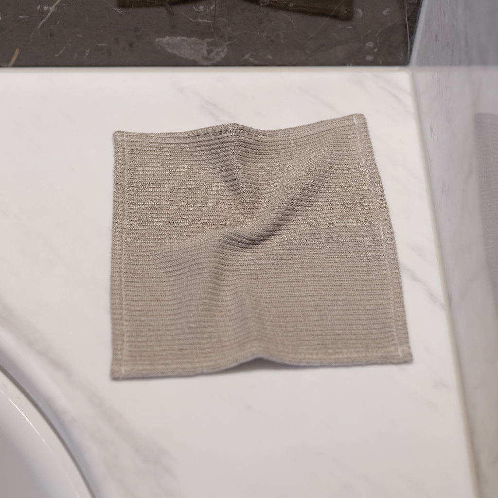 organic linen wash cloth
