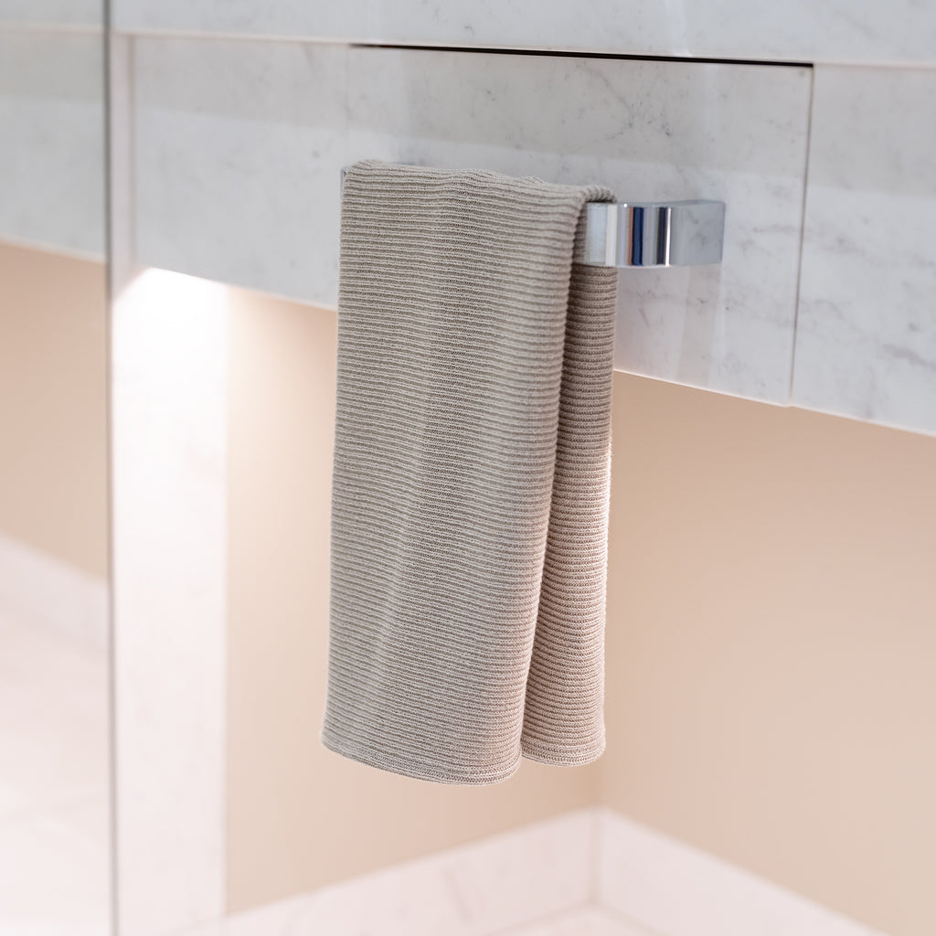 organic linen hand towel