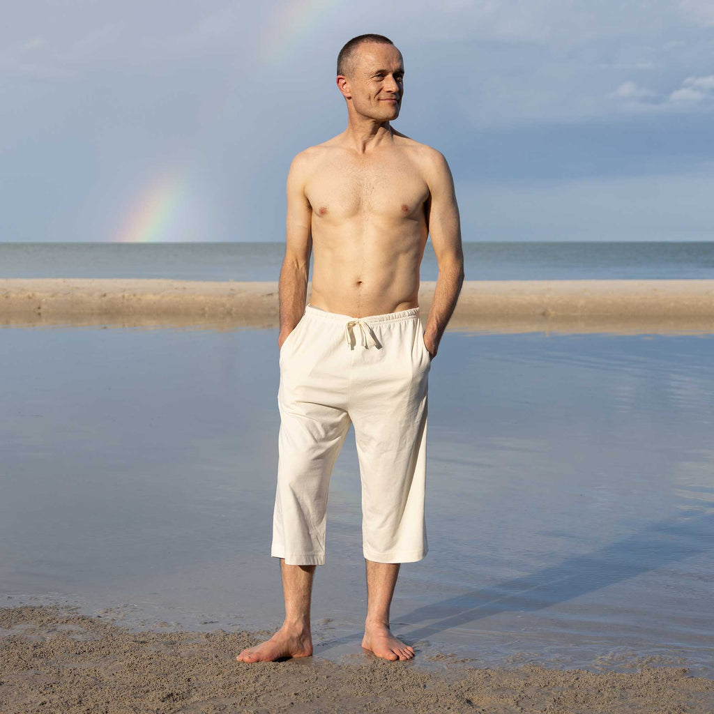 organic cotton long shorts