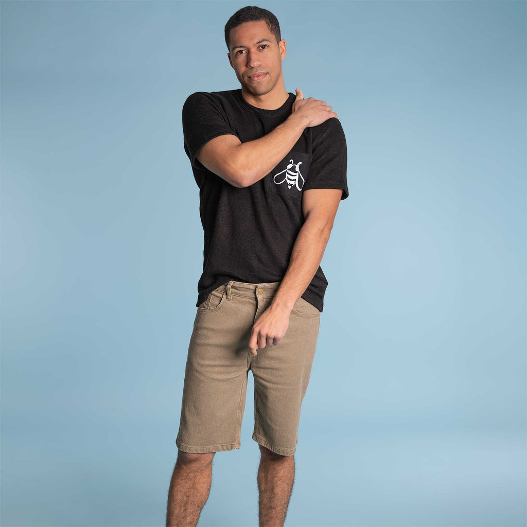 organic hemp knit shirt