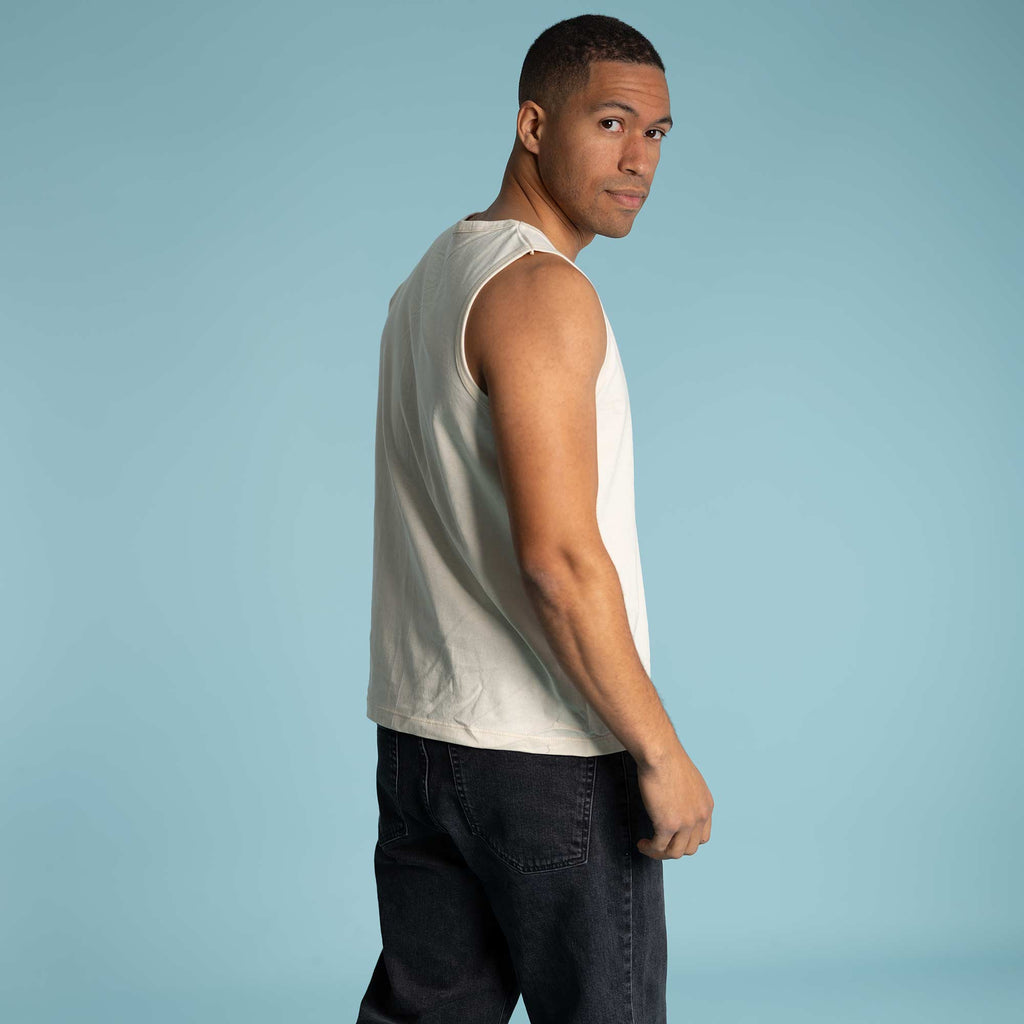 organic cotton tank top made in America