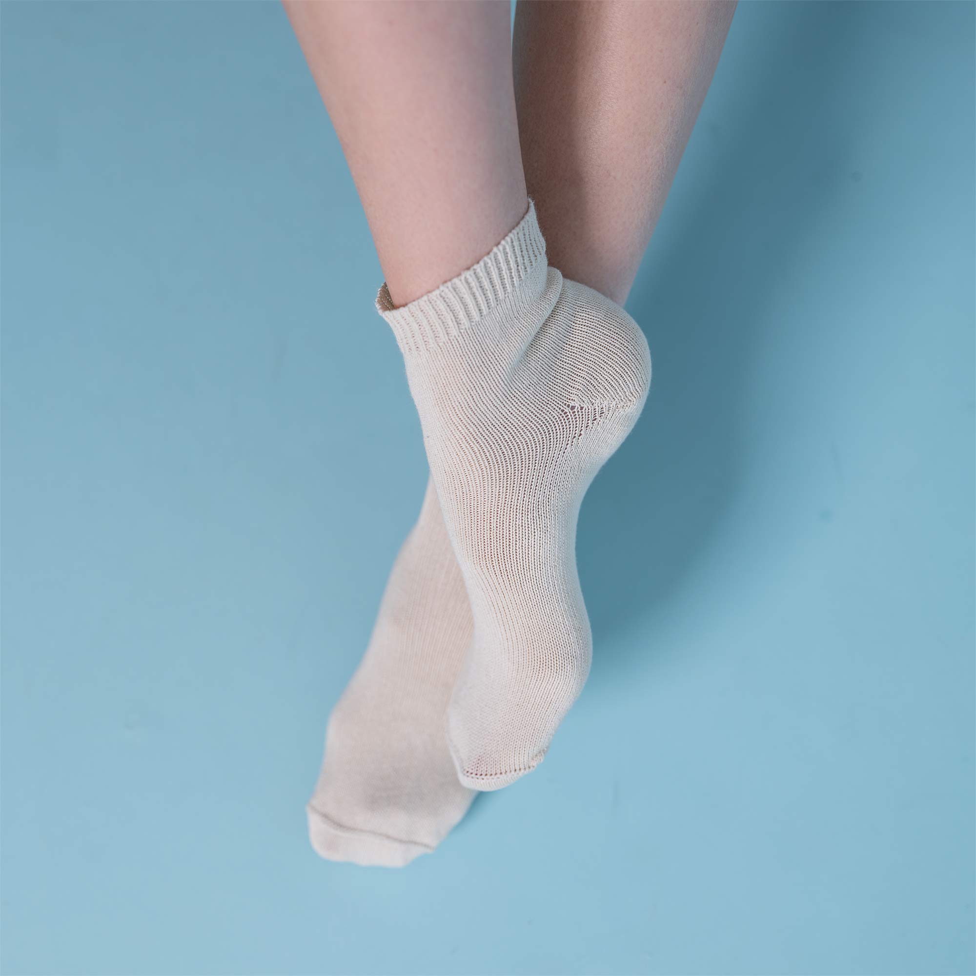 PUREMEADOW 100% Organic Cotton Socks (No Elastic, No Latex, No Polyester,  No Polyamide, No nylon, No Synthetics) (100% Biodegradable)