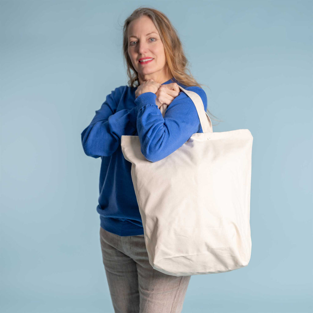 organic cotton shopping bag