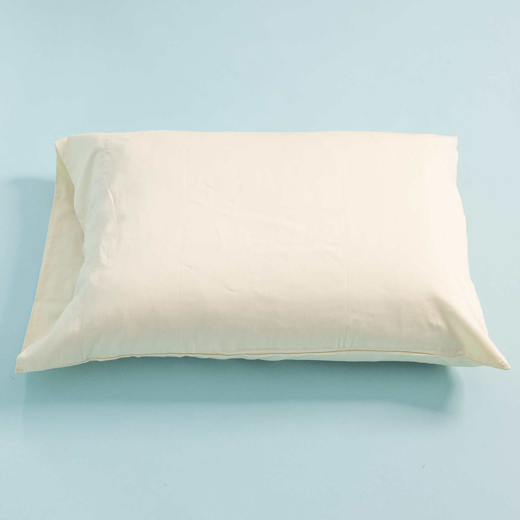 SPRINGHILL Organic Cotton Sateen Pillowcases (Made in USA) (99.99% Biodegradable)