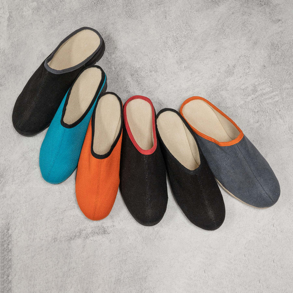 Hemp clogs sandals