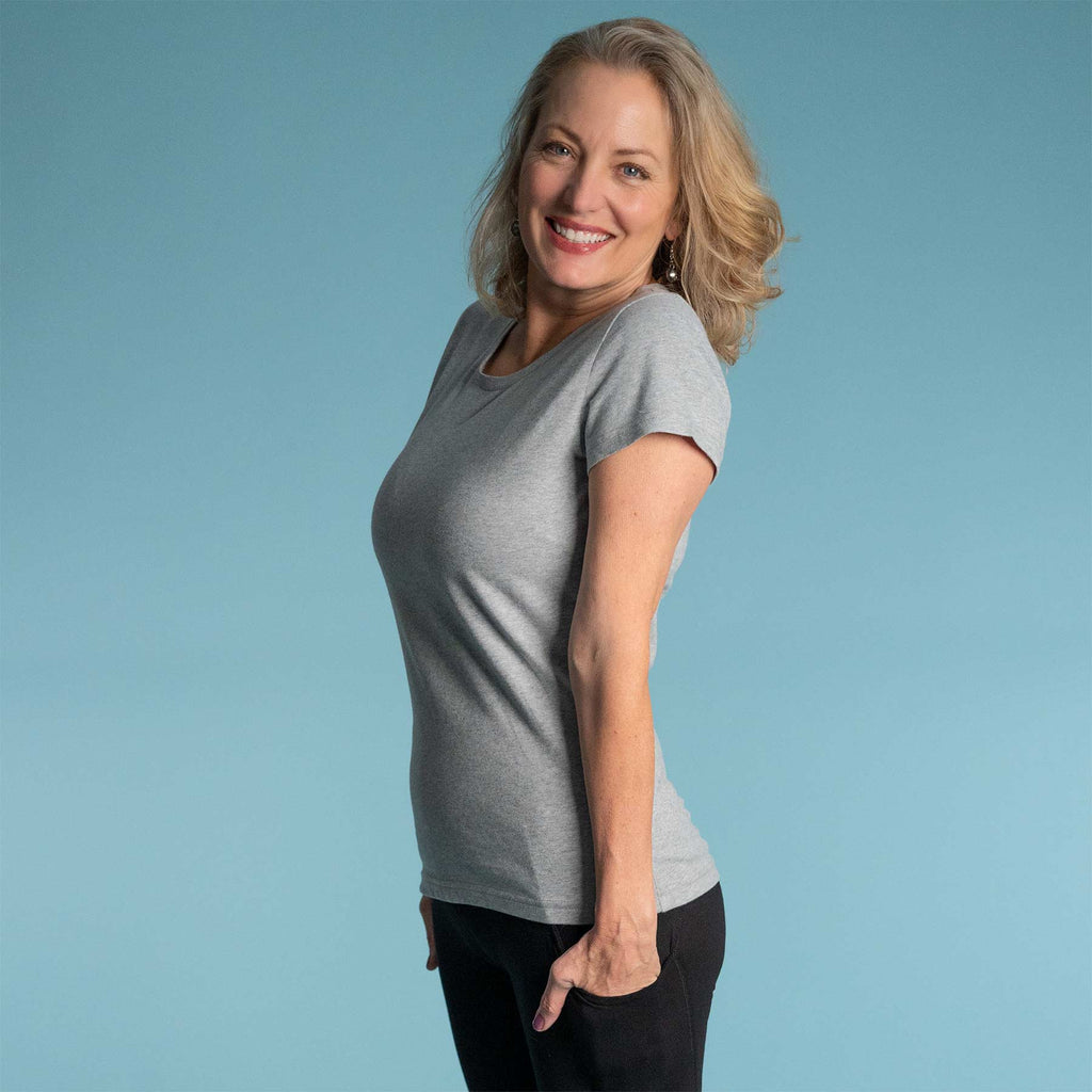 women's 100% organic cotton t-shirt