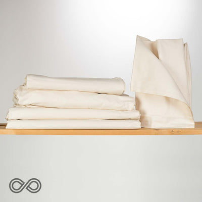 MYRTLE BEACH 100% Organic Cotton Sateen Sheets Pillowcases Duvet Covers (Grown & Made in USA) (Discontinued) (99.9% Biodegradable)
