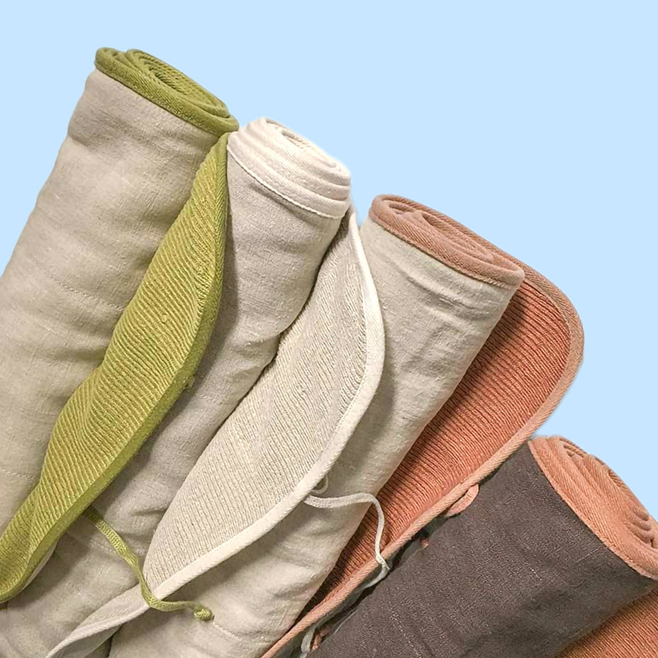organic hemp yoga mat