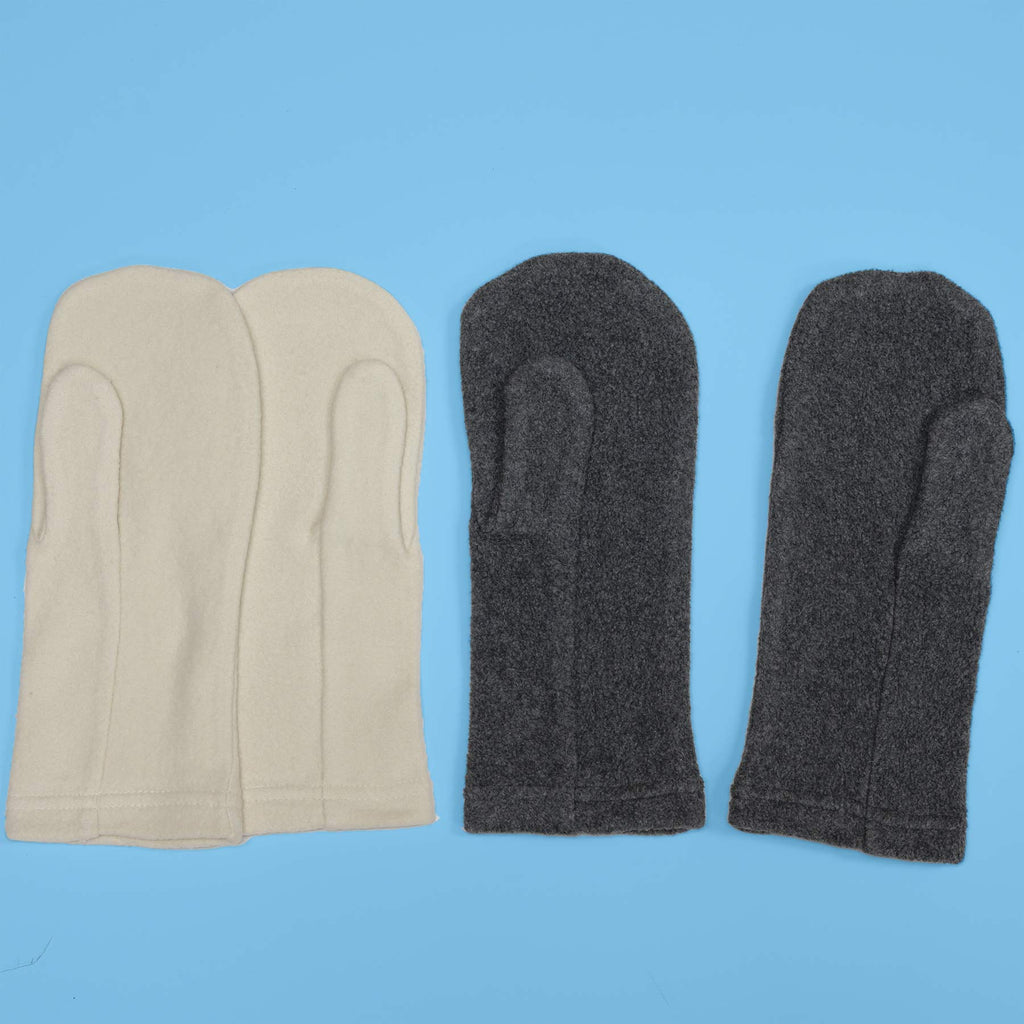 100% organic cotton mittens