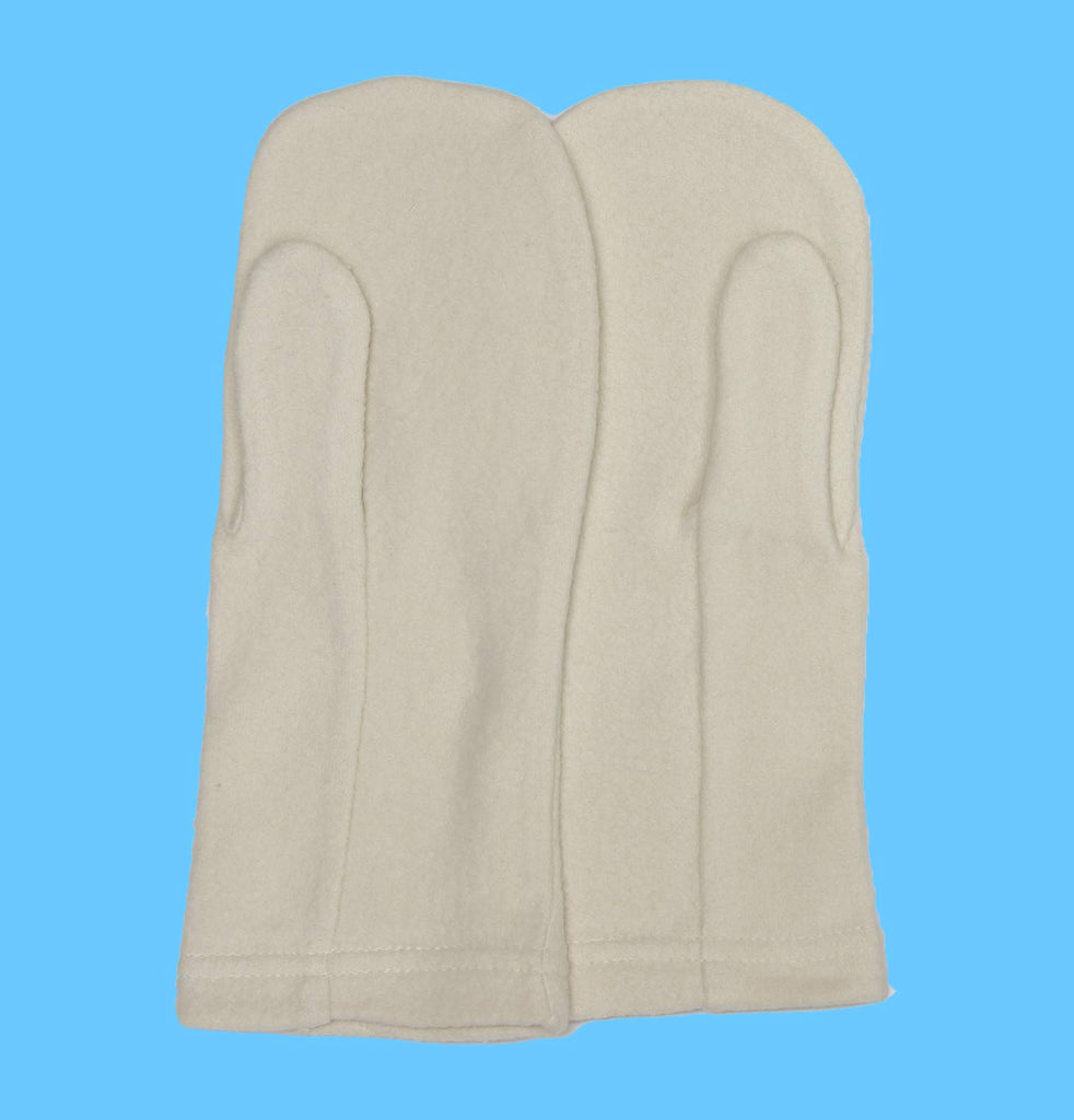 organic cotton. mittens