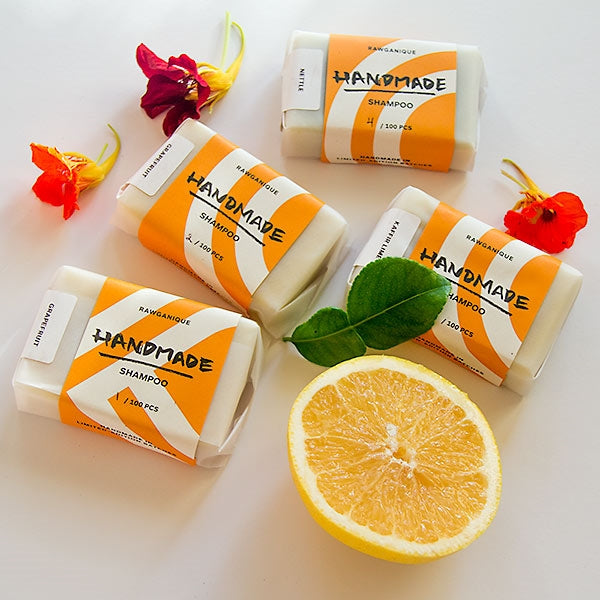 Handmade Organic Hemp Oil Shampoo Bar Rawganique