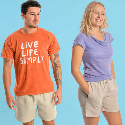 hemp running shorts