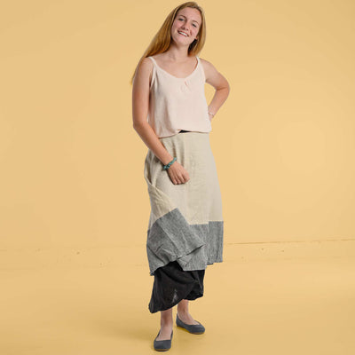 100% hemp skirt