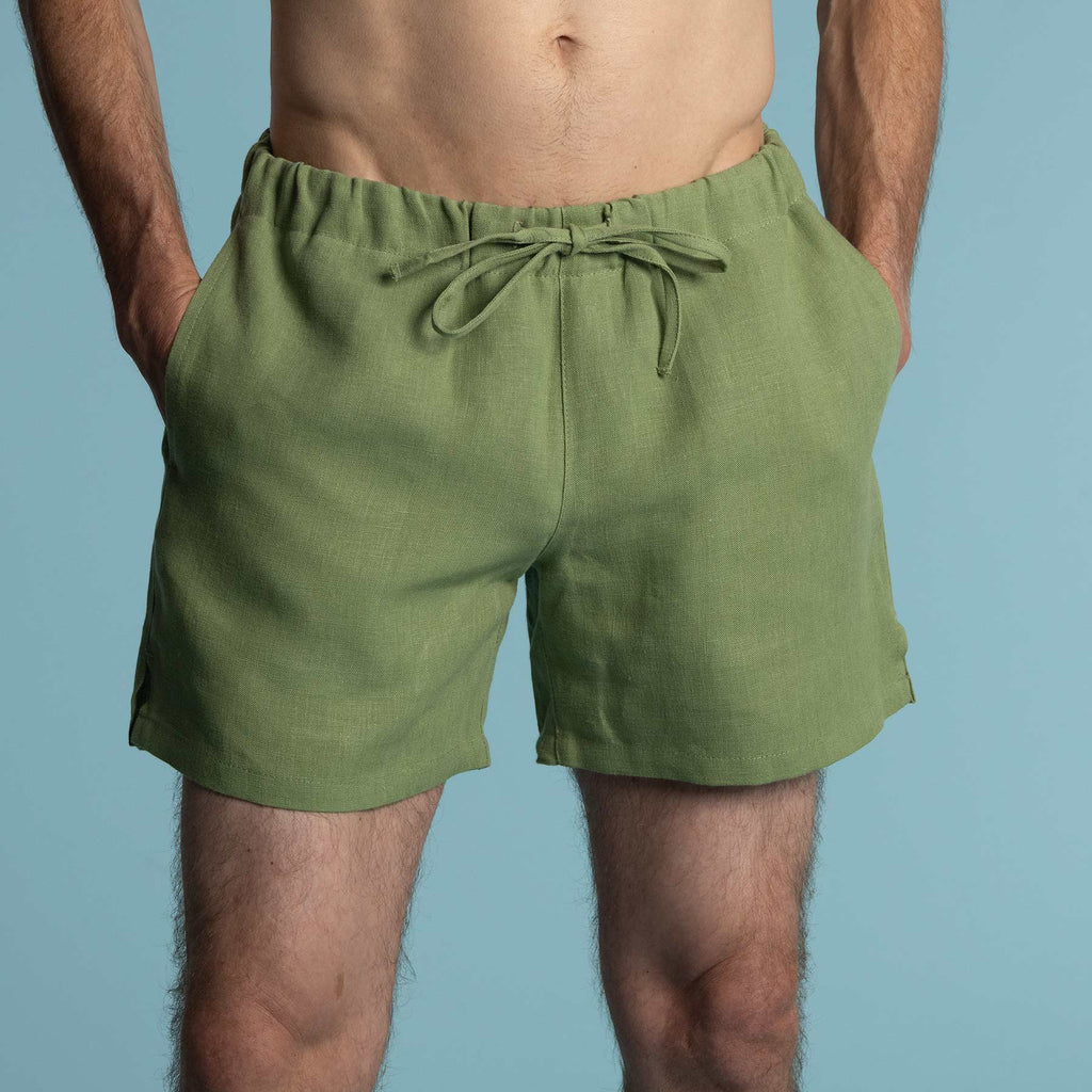 hemp running shorts