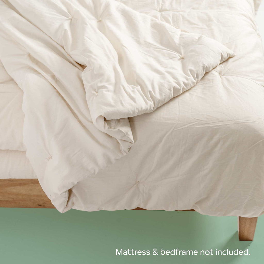 100% organic cotton comforter