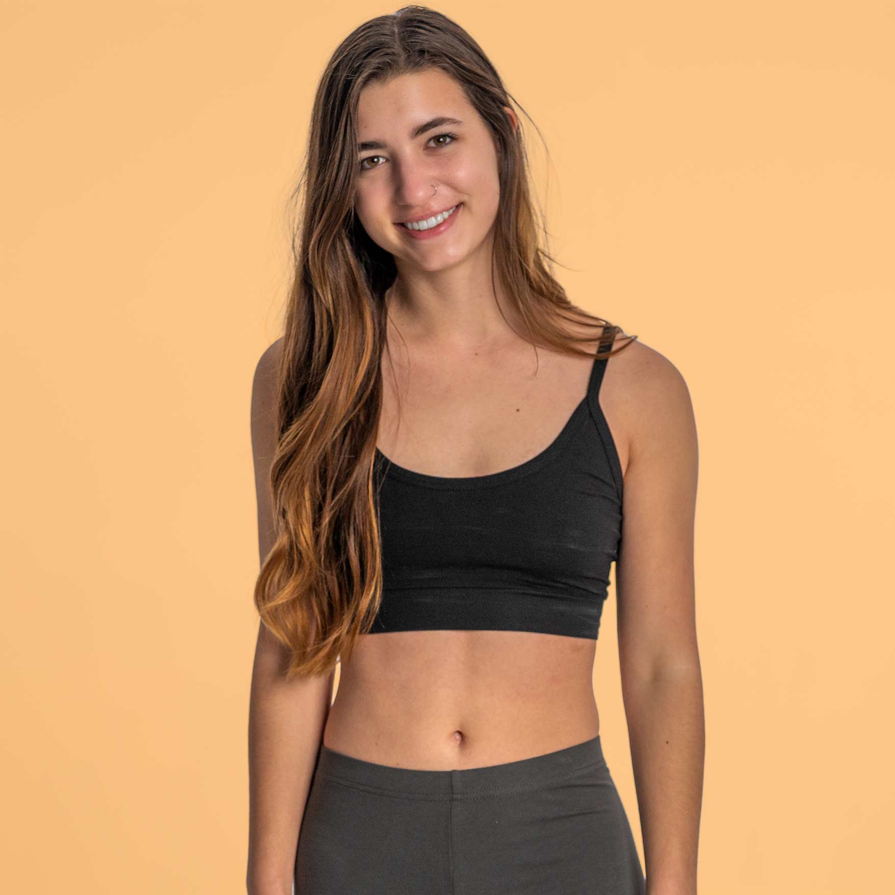 HAKUJI：TWIST COTTON BRA TANK HAKUJI / Twist cotton bra tank | TOLMA.