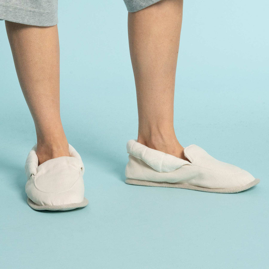 Organic cotton slippers
