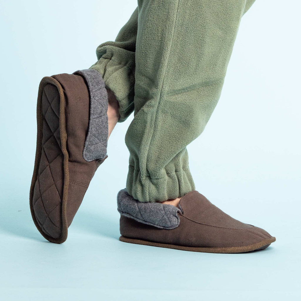 100% organic cotton slippers