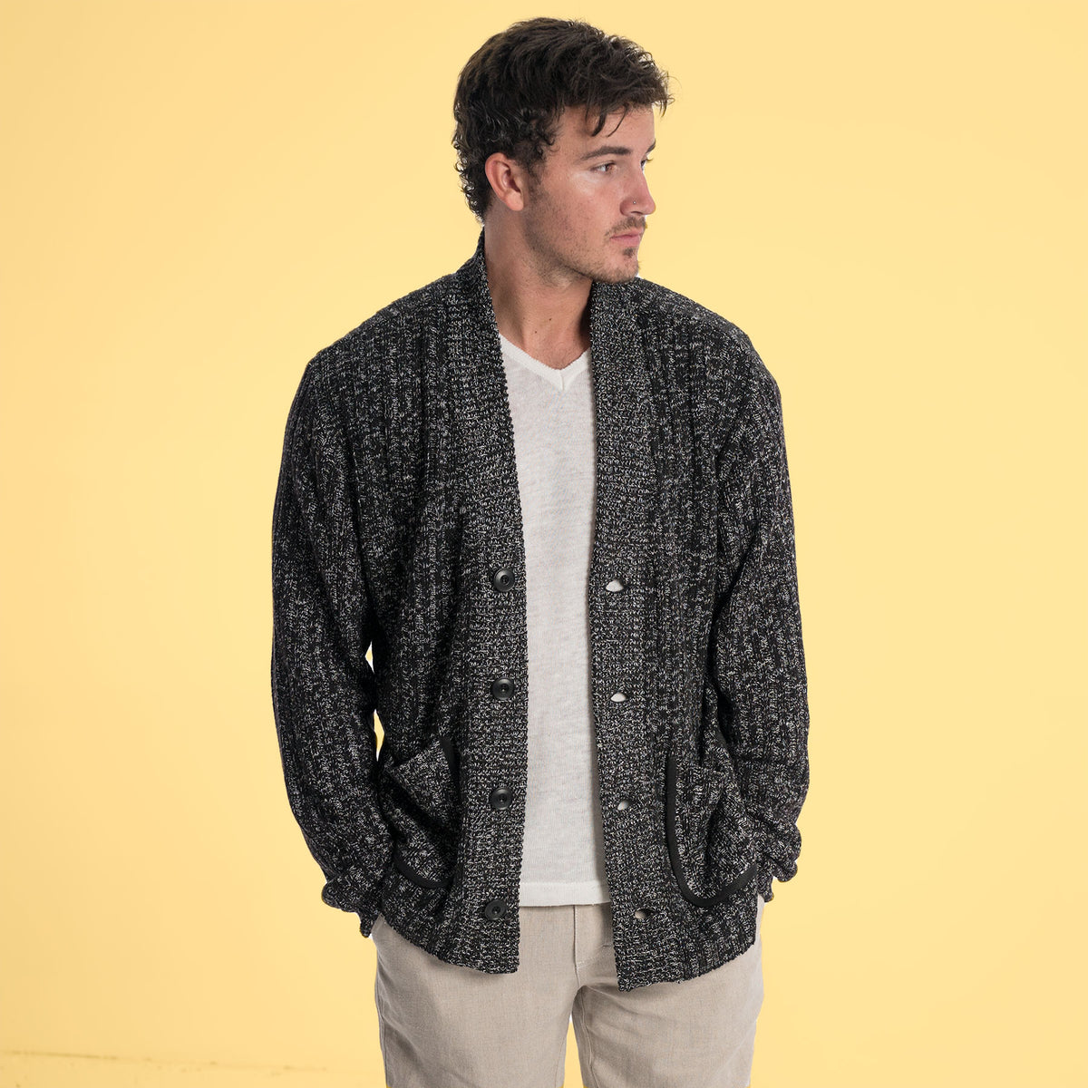 100% Organic Hemp Cardigan Sweater (Unisex) – Rawganique