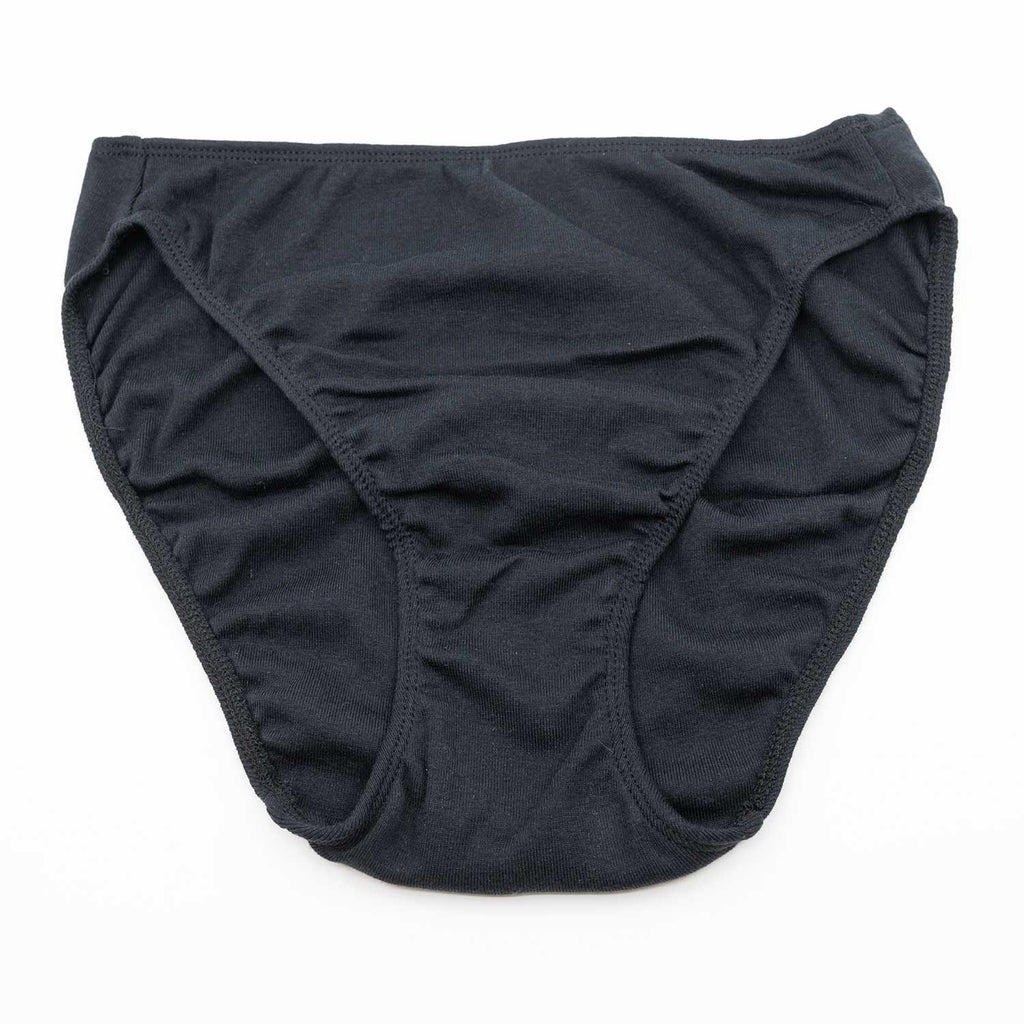 organic cotton hi cut panty
