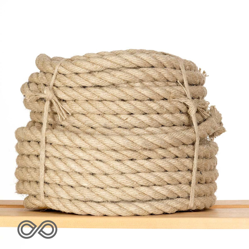 16mm Organic Hemp Rope (6kg Roll)