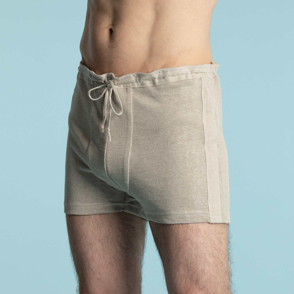 men's linen briefs