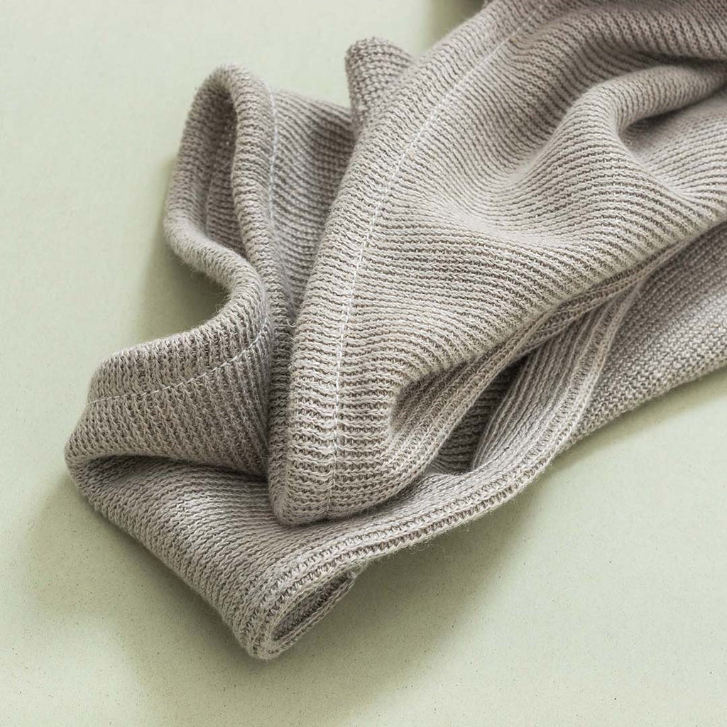 organic linen knit towel