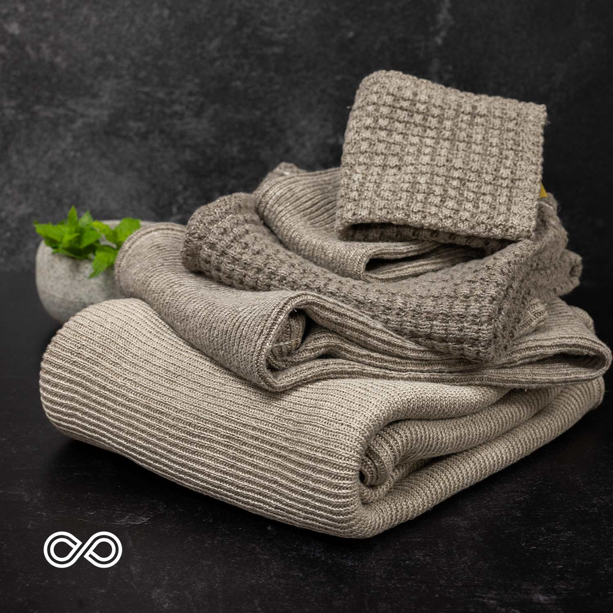 Organic Linen Terry Towels (Exfoliant; Chemical-free, Plastic-Free) –  Rawganique