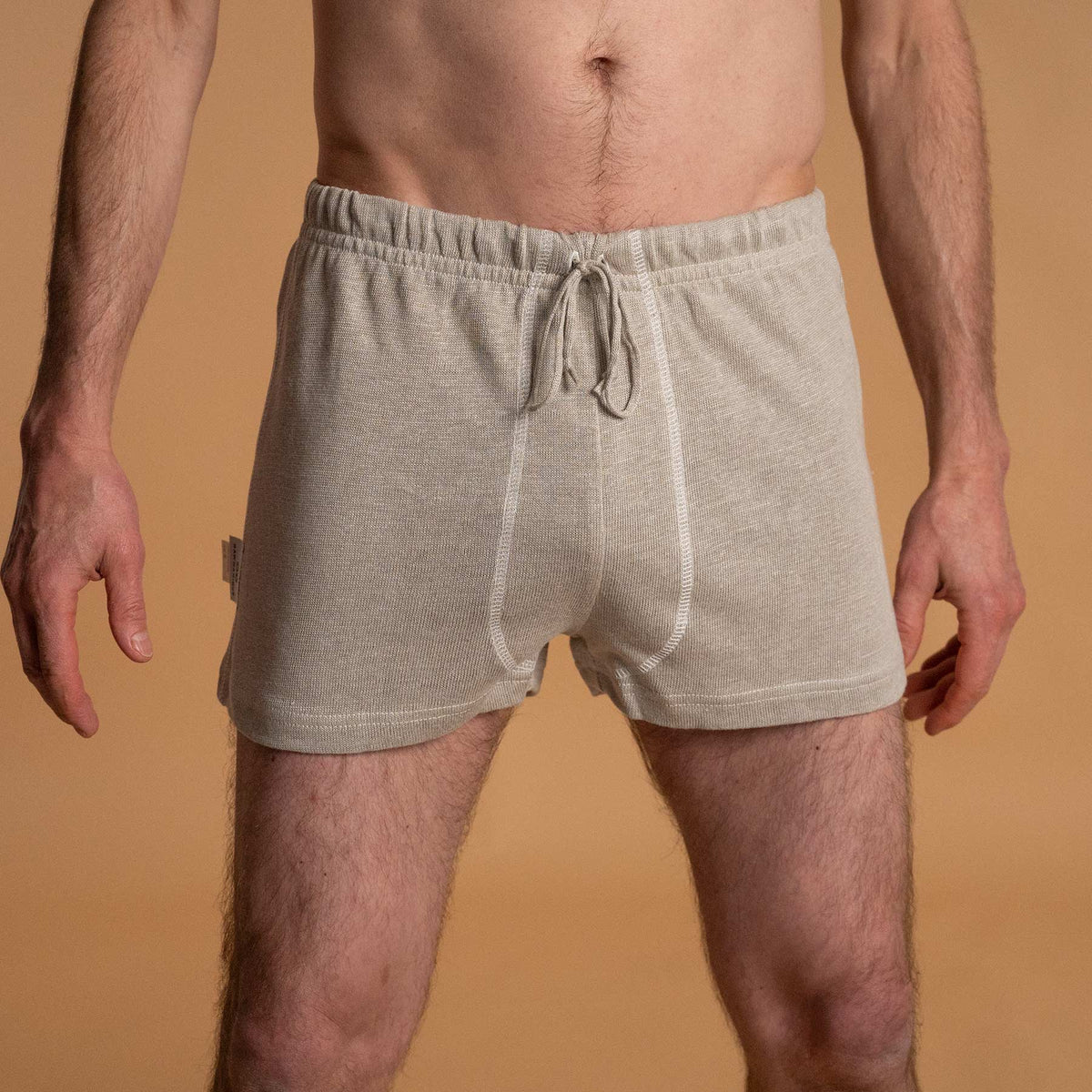 Simple & Sunday Textured Knit Boxer Shorts