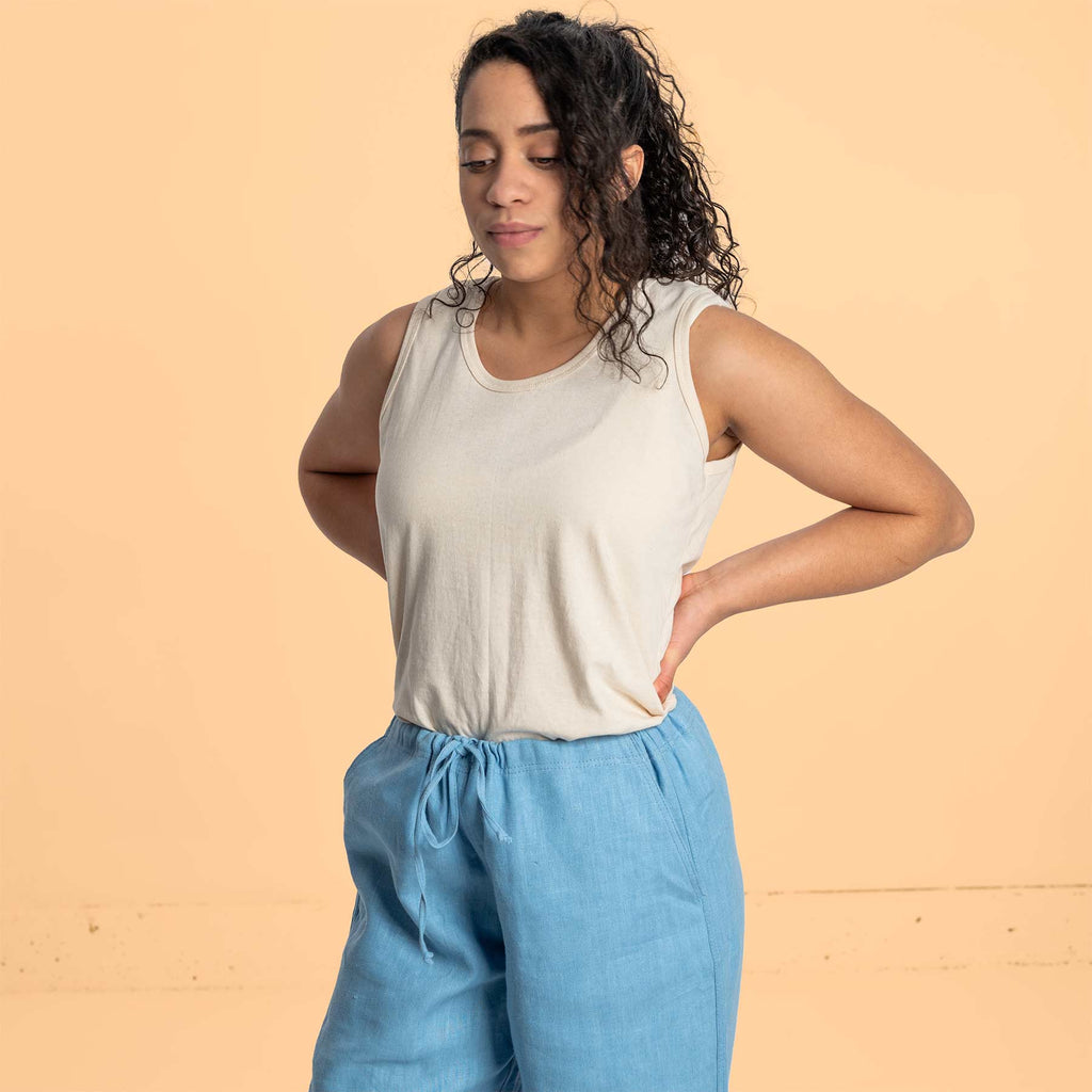 100% organic cotton tank top