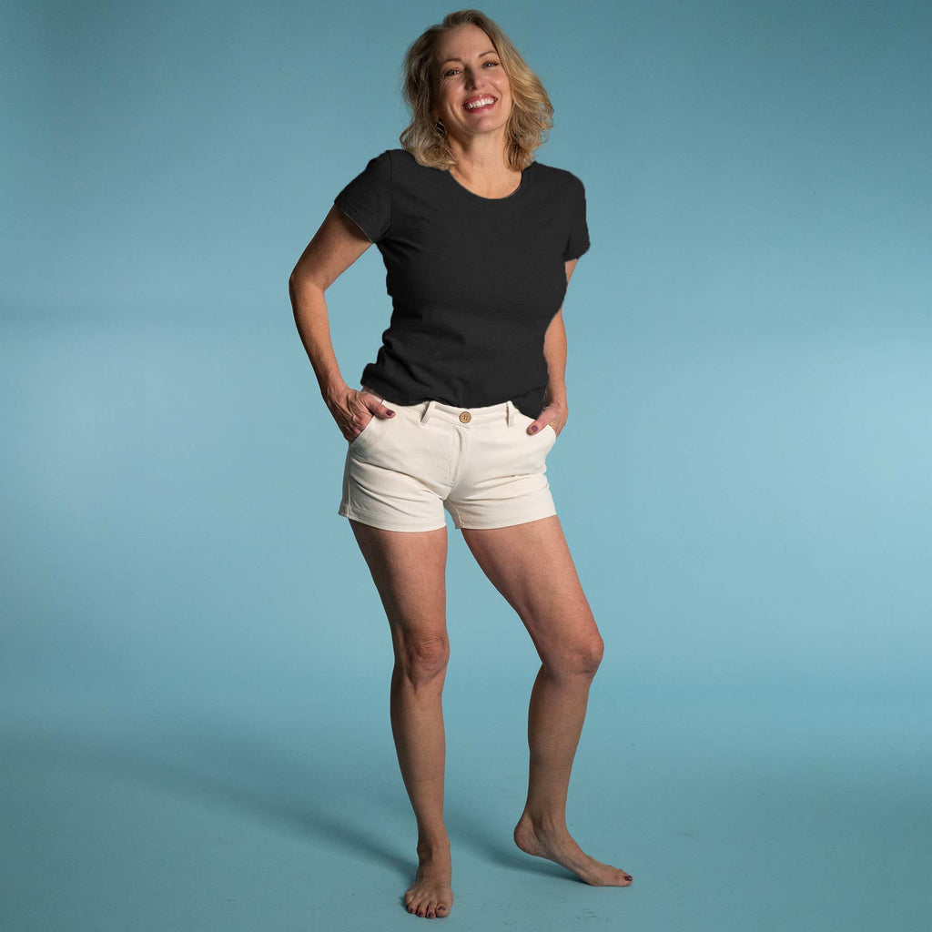 ladies organic cotton t-shirt