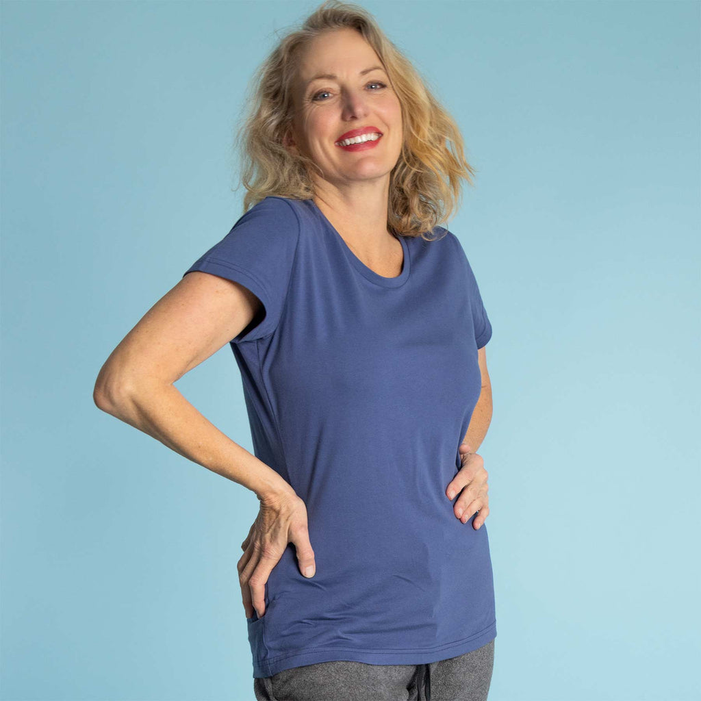 ladies organic cotton t-shirt