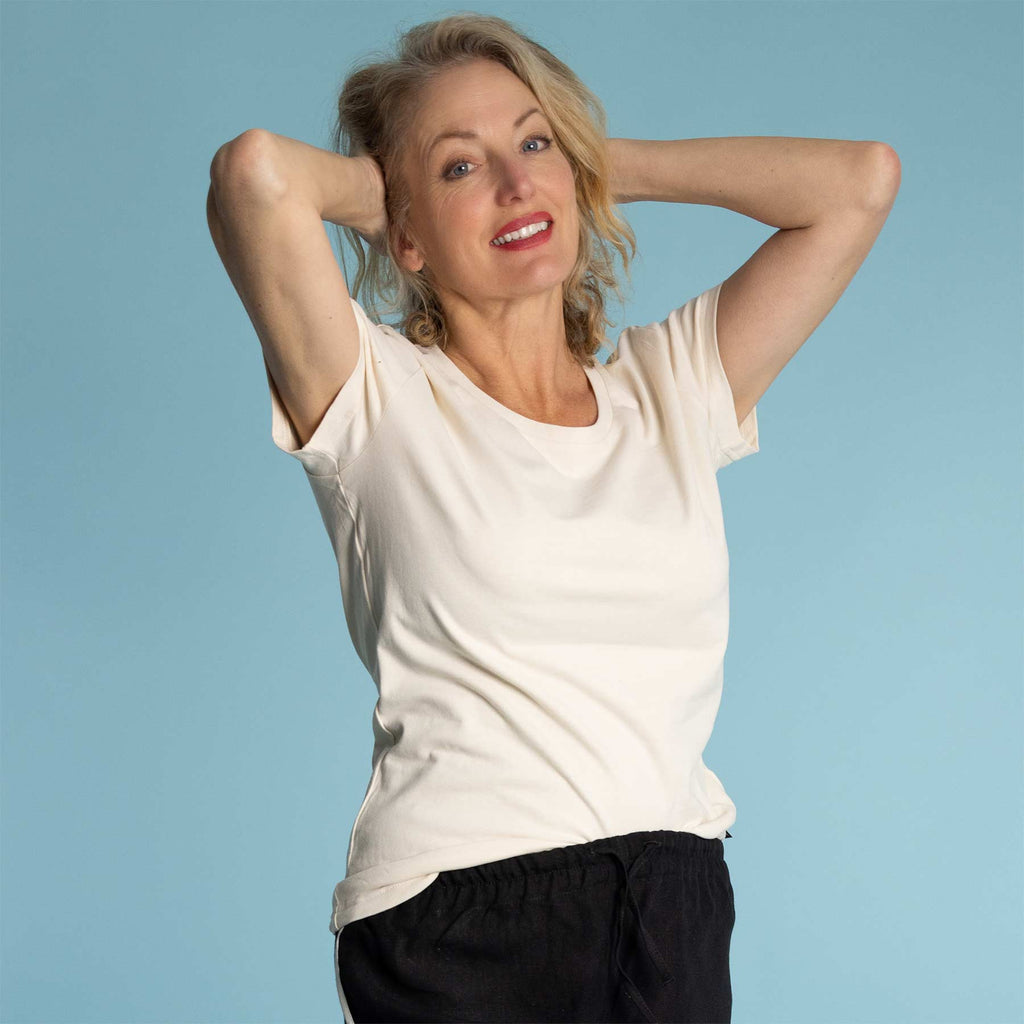 women's 100% organic cotton -shirt