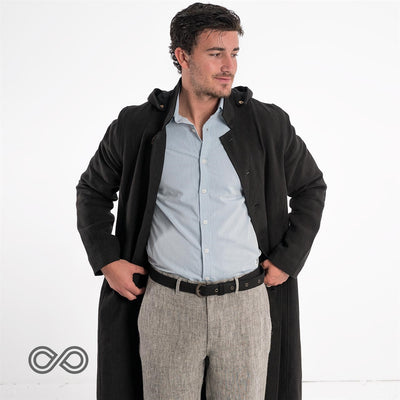 PASCAL 100% Organic Hemp Webbing Belt (99.9% Biodegradable)